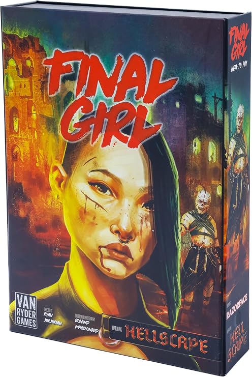 Van Ryder Games - Horror Board Game - Final Girl - Hell to Pay - Feature Film Box - Core Box Required - 1 Player - 20-60 Minutes Gameplay - Teens & Adults, Ages 14+ (English Version)
