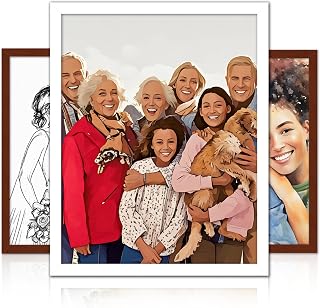 Custom Image Poster Personalized - Your Image to Art Print - Choose Your Style, Framed or Unframed, Wall Decor - Premium Luster Paper - Personalized Gifts for Family, Couples, Pets, & Friends - Made in USA