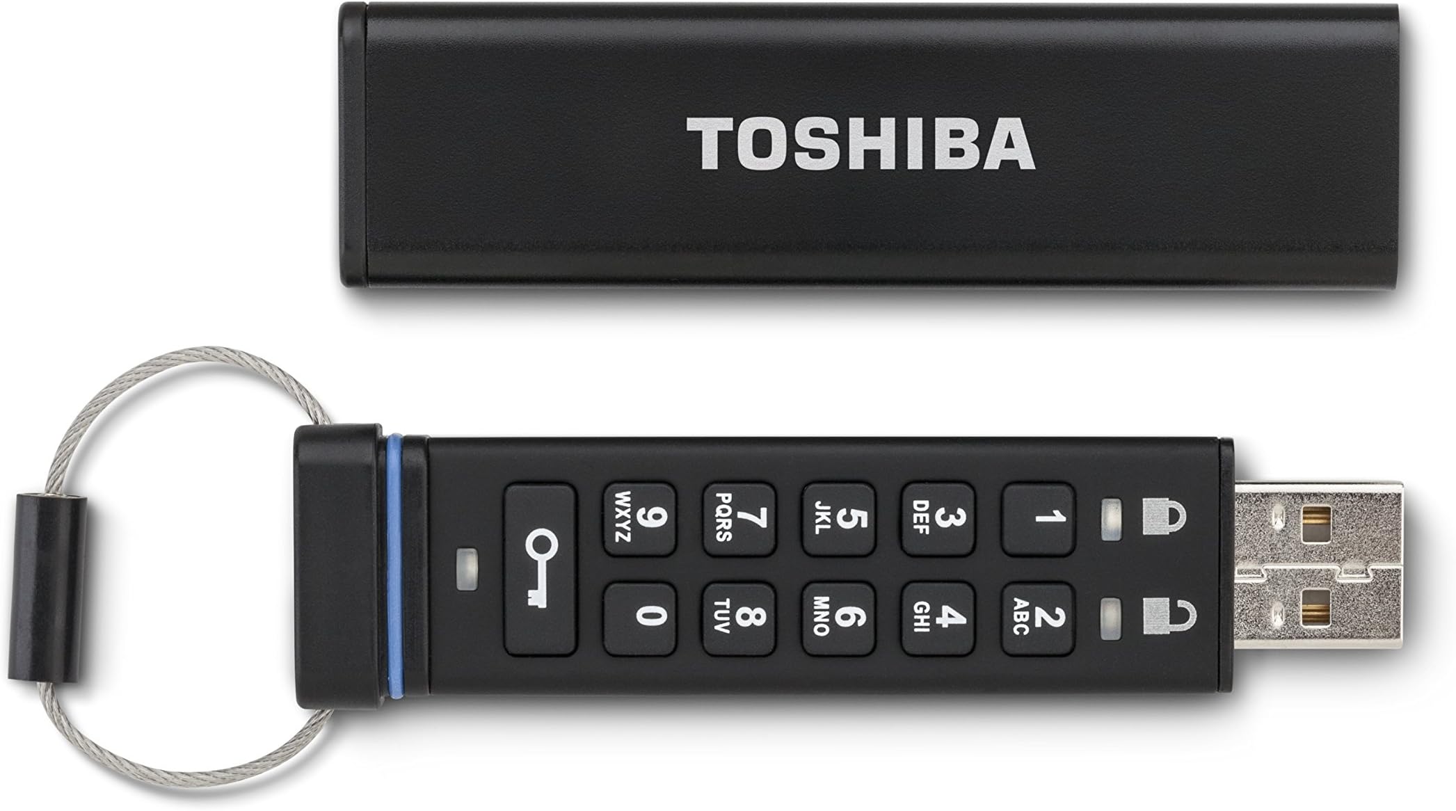 Toshiba Encrypted USB Flash Drive (PFU004D-1BEK)