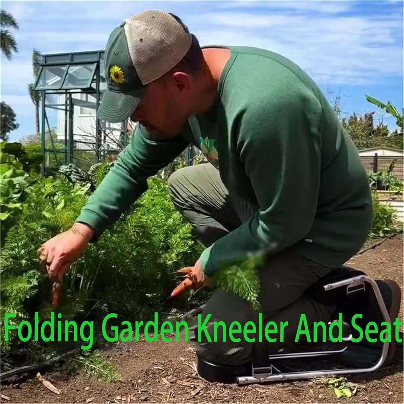 Asiento Rodillas JardineríA, Herramientas Que Ahorran Mano Obra Trabajos AgríColas, ProteccióN Rodillas, Rodillera JardineríA, Asiento Rodillas JardíN, Rodillera para Asiento(2 PCS)