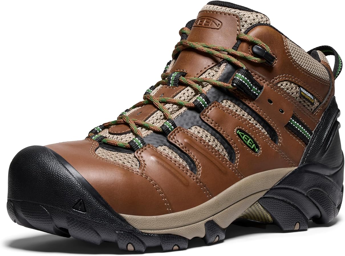 Amazon.com | KEEN Utility Men's Lansing Mid Height Steel Toe
