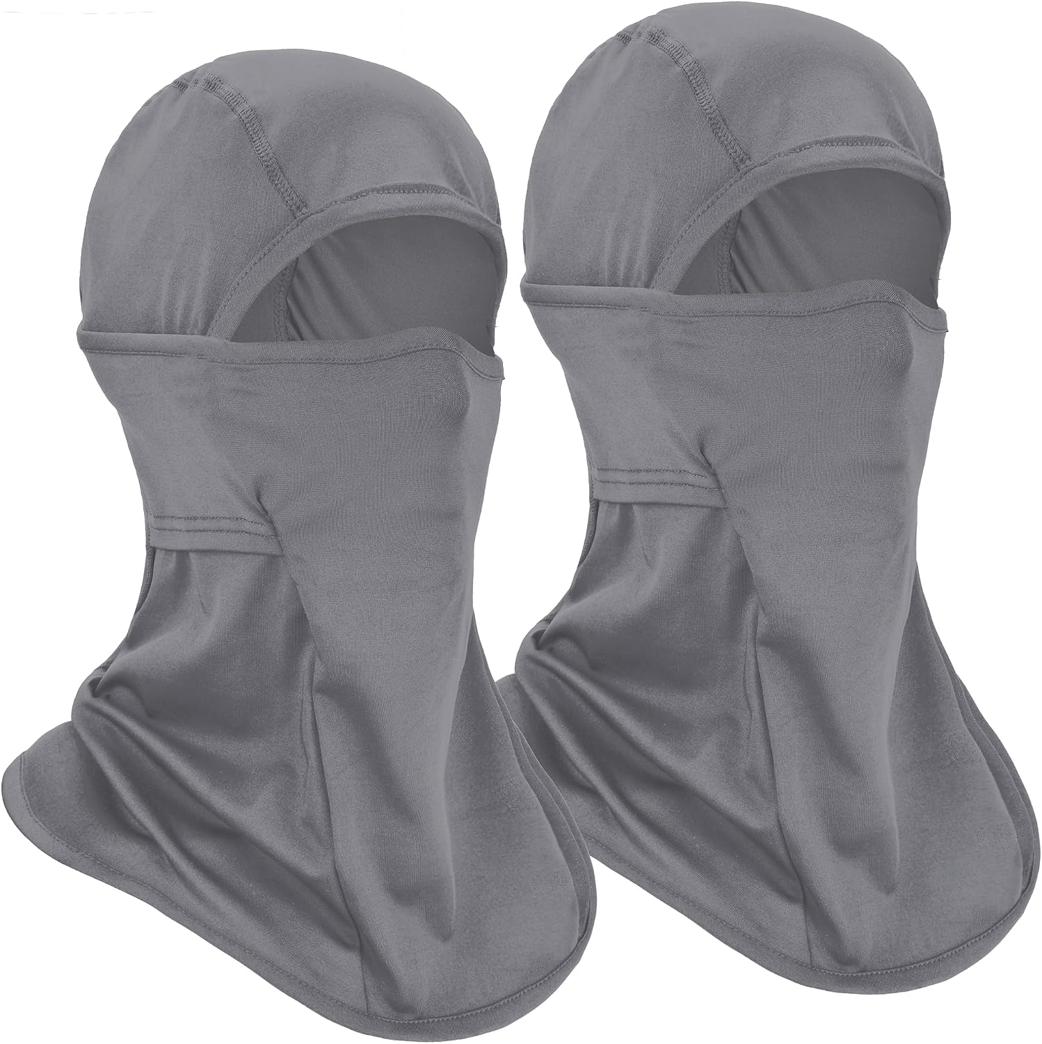 Summer Balaclava Cooling Face Mask for Men Women | Lightweight Thin Breathable UV Helmet Liner Ski Mask, Long Neck Gaiter Head Cover for Construction Work & Outdoor Sports