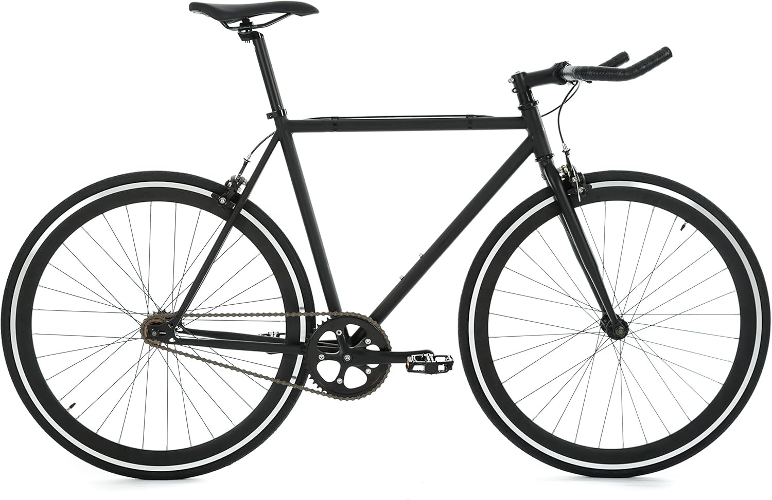 Moose Bicycle Fixie Single Speed Fixed Gear Bike Bullhorn Sports & Outdoors