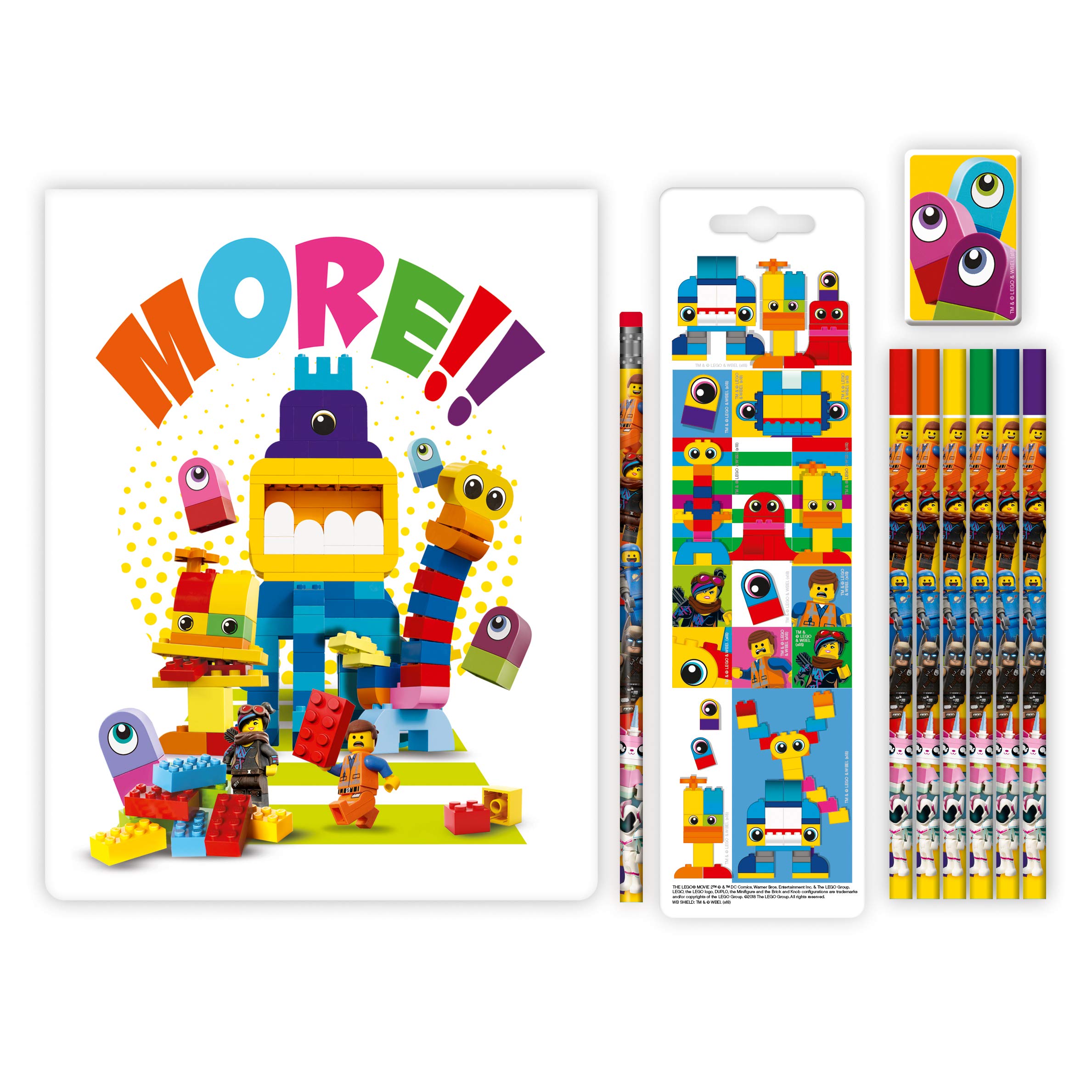 Lego The Lego Movie 2 DUPLO Sketchbook Stationery Set (52305) - Image 2