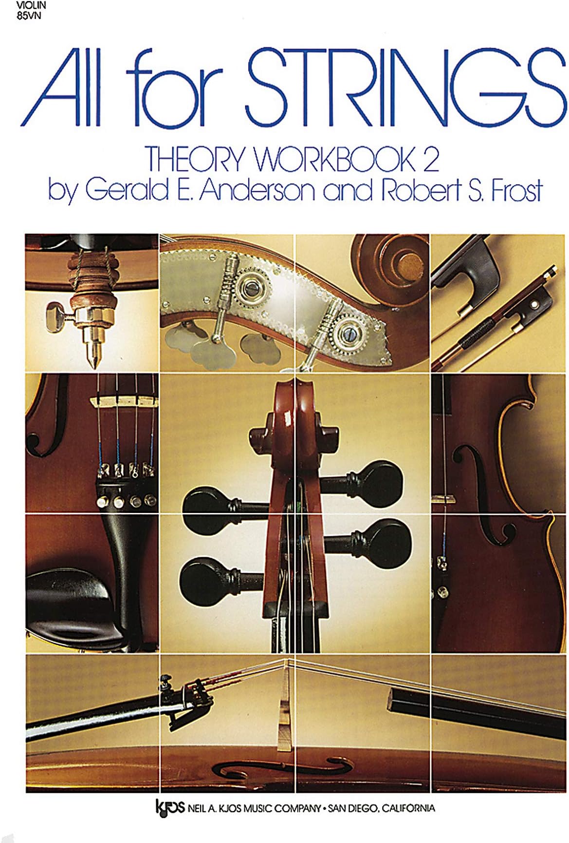 All for Strings Theory Workbook 2 Violin