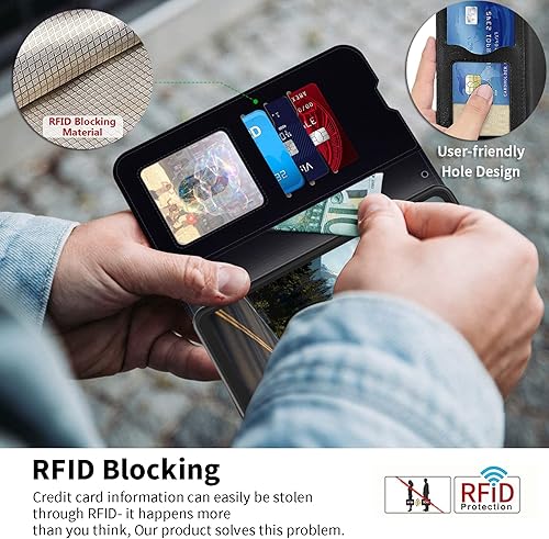 Miniatura 5 de Funda para Motorola Moto G 5G  Moto One 5G Ace, cartera de cuero con tapa para Moto One 5G Ace 2021, funda de ranura para tarjeta de bloqueo RFID,