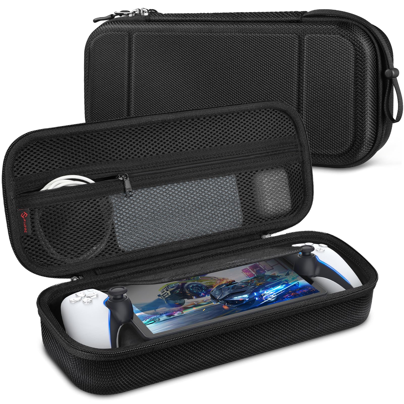 Fintie Case for PlayStation Portal - Shockproof Hard Shell Portable Carrying Case Protective Cover Scratch-Resistant Travel Bag for