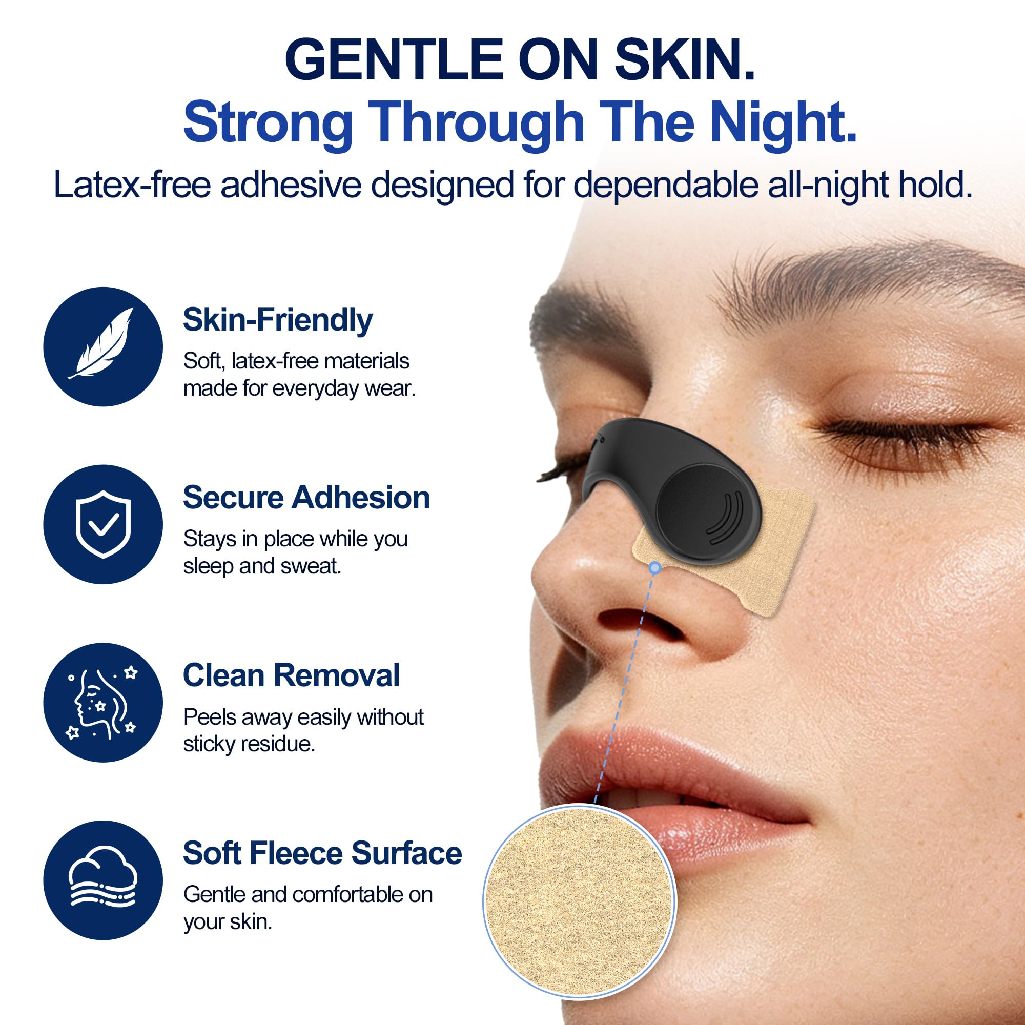 Nasal Strip Refill Tabs, 63 Count, Magnet-Free for Reusable Band — Amazon image 5