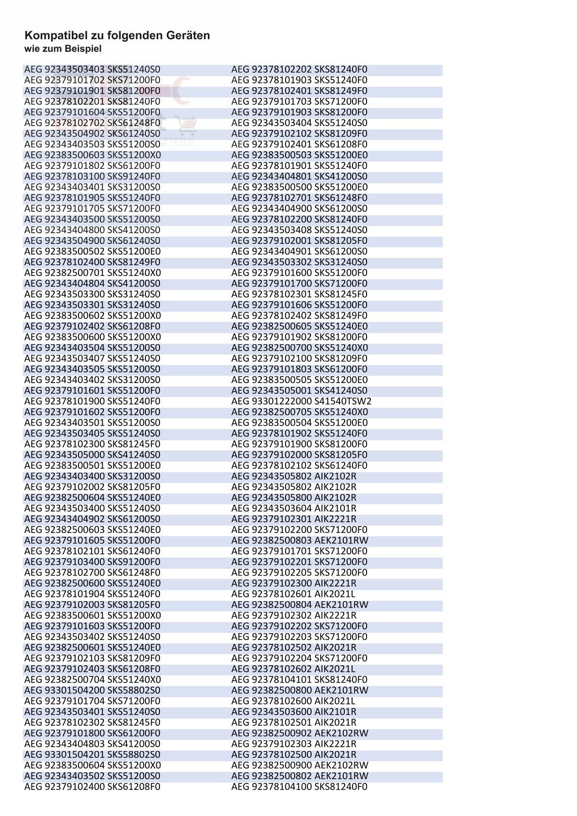 Gemüseschublade für Kühlschrank kompatibel mit AEG 224713924/5 2247139245 Gemüseschale für Kühlschrank Gemüsebehälter für KühlGefrierKombination