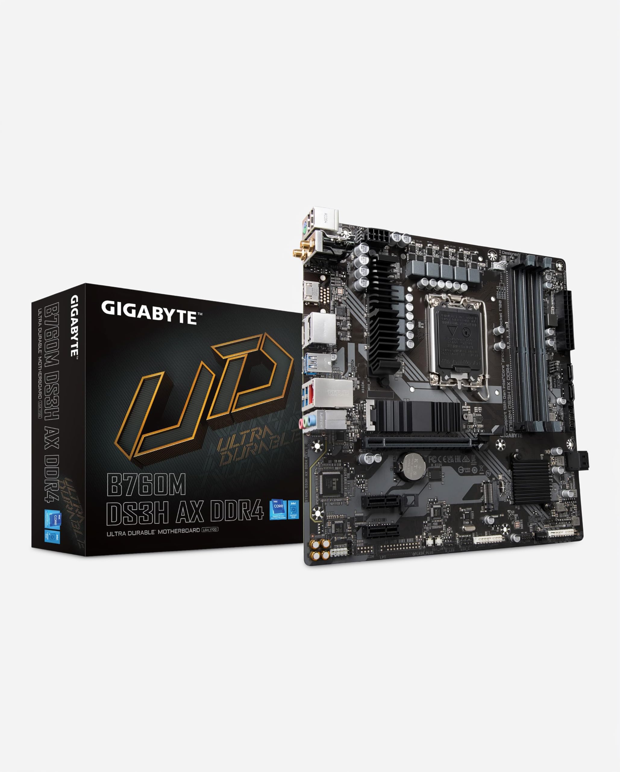 Amazon.com: GIGABYTE B760M DS3H AX DDR4 Intel LGA 1700 mATX