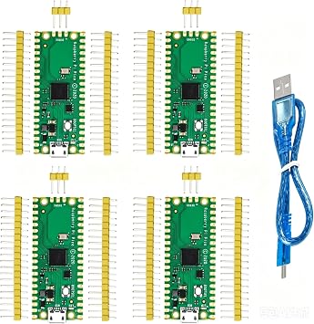 4pcs PI PICO Board with RP2040-Chip, Dual-Core MCU Microcontroller