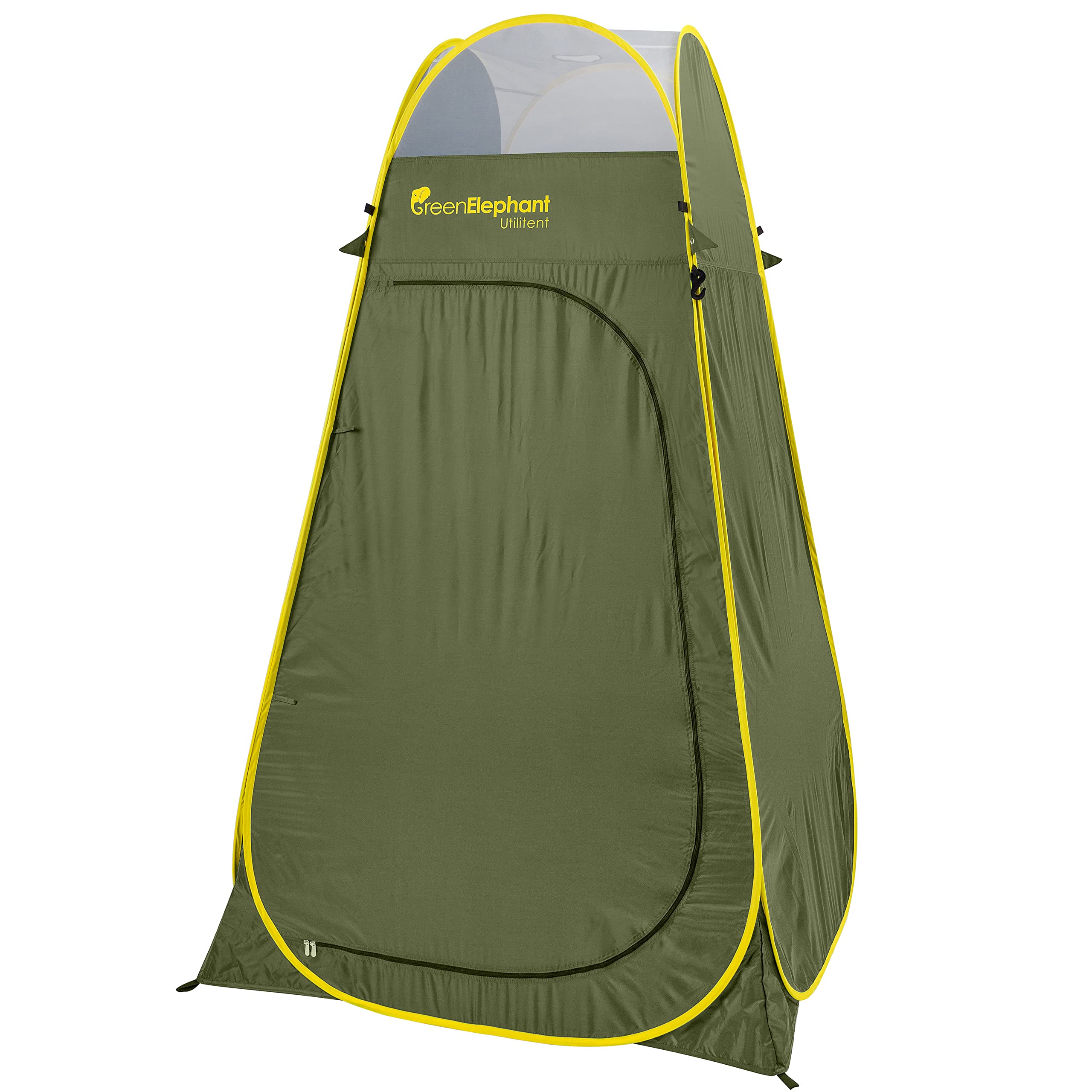 Green Elephant Portable Camping Tent - Pop Up Privacy Tent for Shower, Toilet, Changing Room