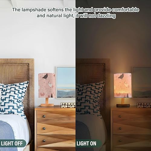 Miniatura 5 de Reading Lamp Decorative Table Lamp Minimalist Rooster Chicken Pink Lamp for Boys Homes