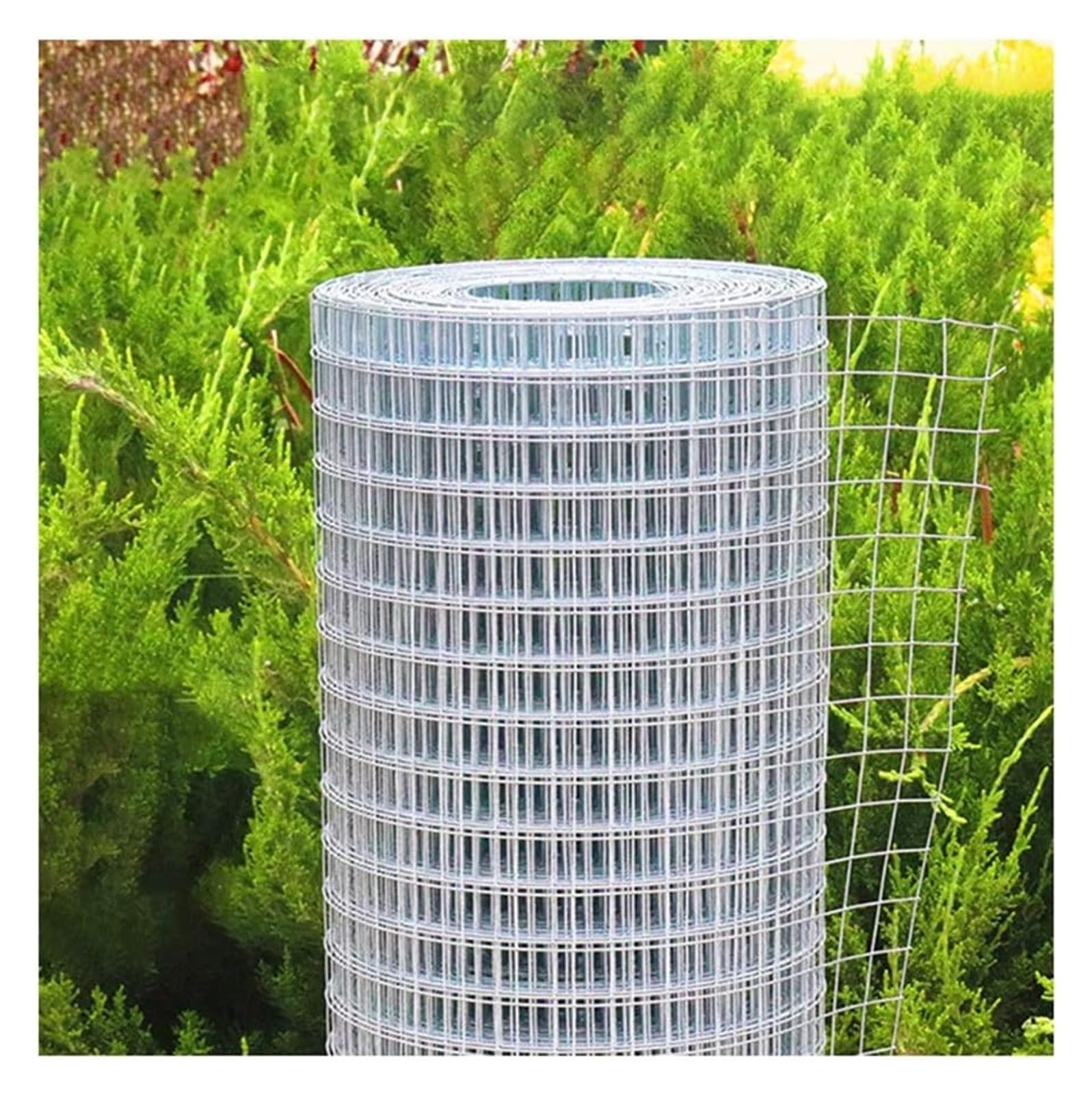 Treillis métallique soudé SS304 anti-corrosion, maille 12mm rigide pour grille d'aération