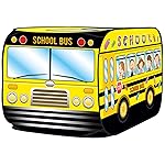 Kiddie Play School Bus Pop Up Play Tent for Kids Boys & Girls Indoor Outdoor Playhouse Toy