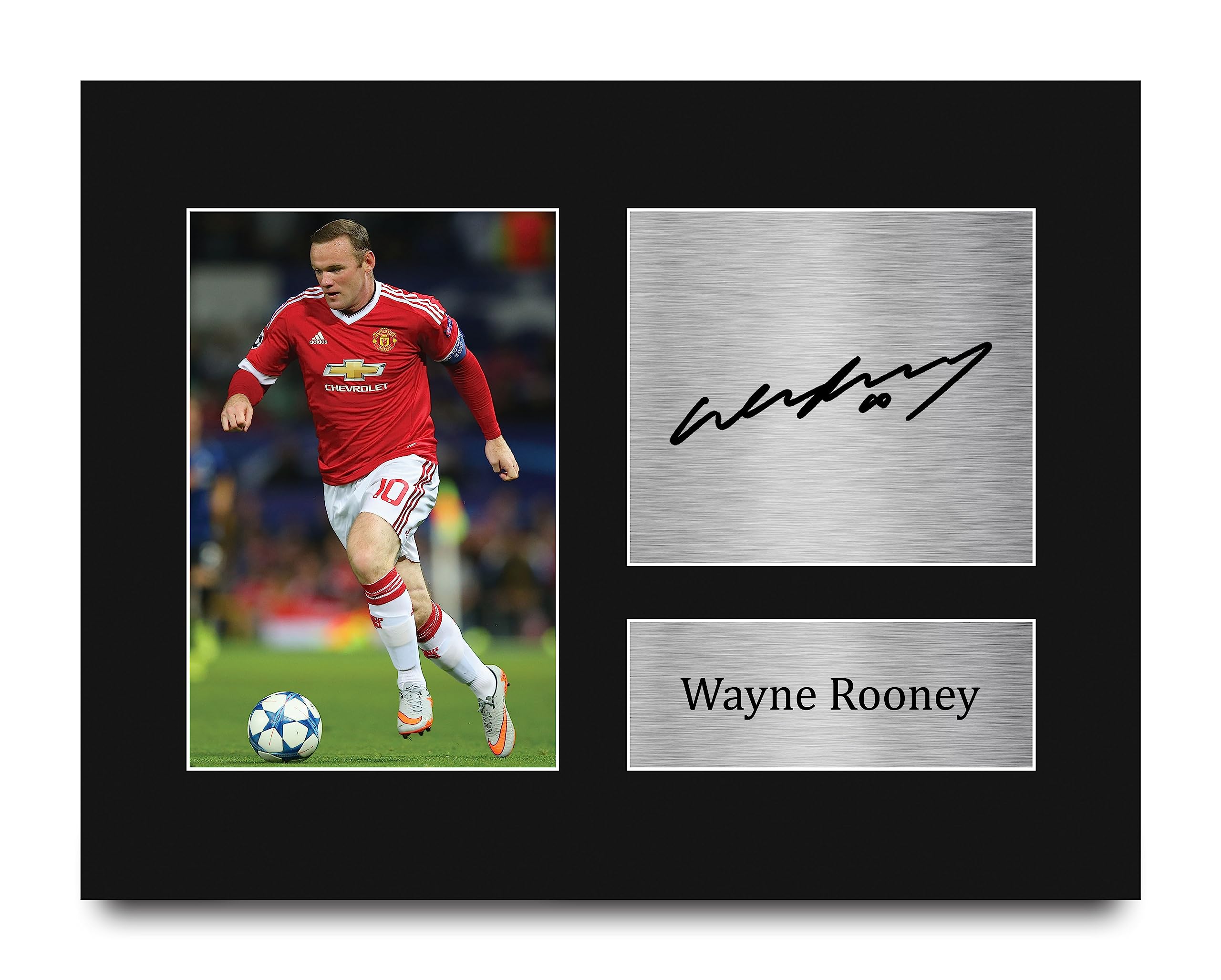 Amazon.com: HWC Trading Wayne Rooney Gifts Printed Signed