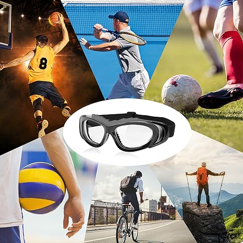 Miniatura 6 de Anteojos deportivos para hombres y mujeres, para baloncesto, fútbol, deportes, antiniebla, choque, colisión, gafas de uso