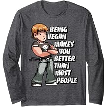 Scott Pilgrim vs. The World Vegan Todd Ingram Long Sleeve T-Shirt