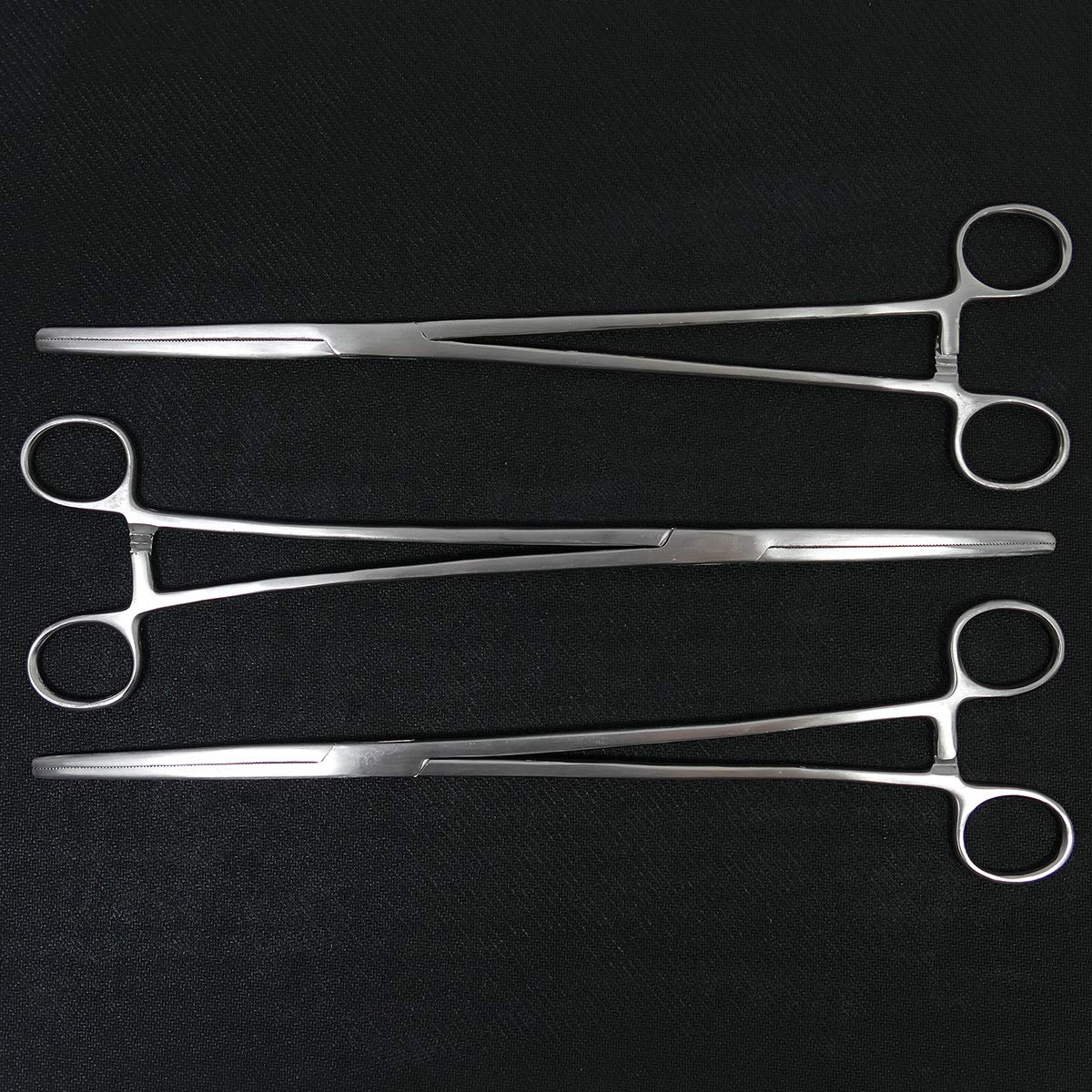 Pinces de pêche droites 30,5 cm LEEDA lot de 3 pour décrocher sans blessure
