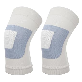 Knee Brace Undersleeve Silk Knee Brace with Breathable Support Closed Patella Skin from Abrasions and Irritations Soft Stretchy Sleeves for Knee Joint Care