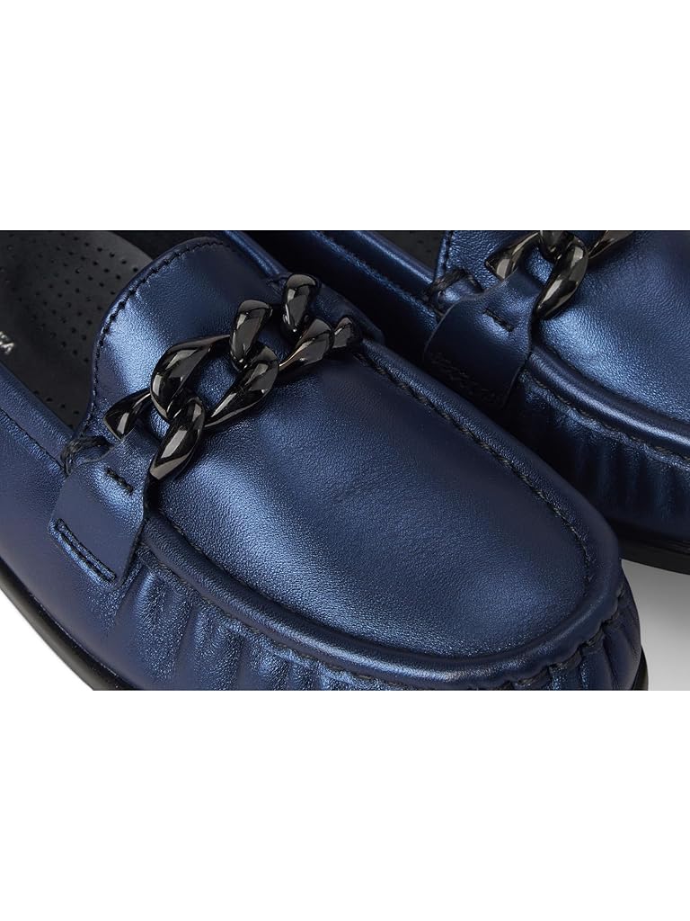 Navy SAS Metro Link Comfort Loafers