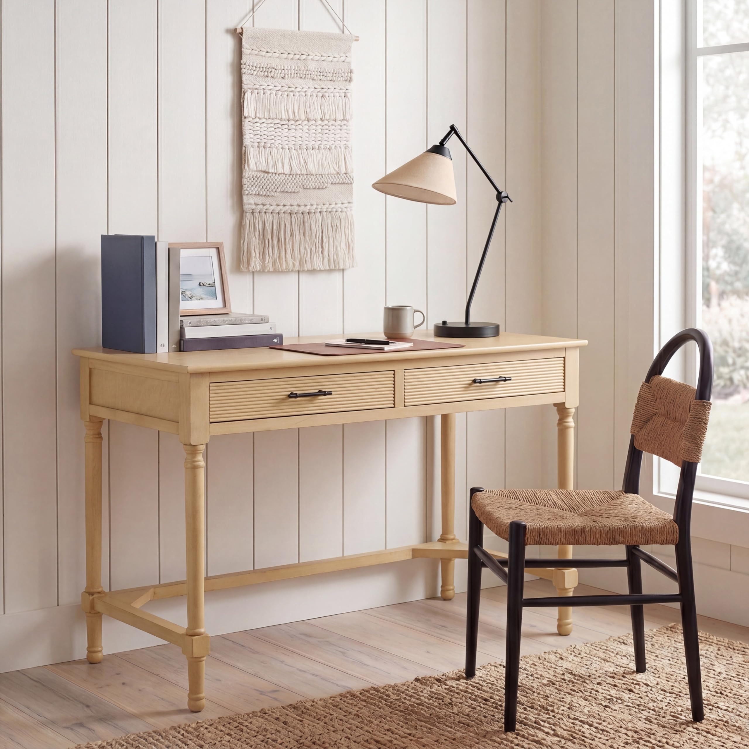 Amazon.com: SAFAVIEH Home Collection Layce Natural Brown 2-Drawer