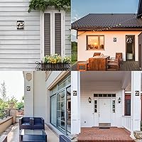 Vista 5 de Luces solares de pared de caballo, luces solares para valla al aire libre, impermeables, para escalones de terraza, garaje, patio trasero, porche