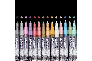 PINTAR Metallic Markers Paint - Marvelous Markers for Marvelous Creations