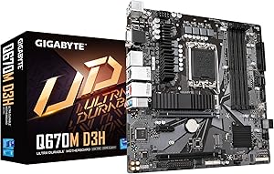 GIGABYTE Q670M Q670 LGA1700 Micro ATX