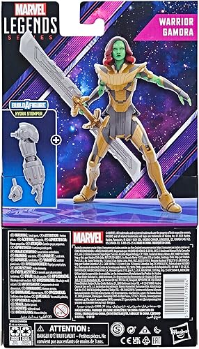 Miniatura 4 de Marvel Legends Series Warrior Gamora, What If... Figuras de acción coleccionables de 6 pulgadas, a partir de 4 años
