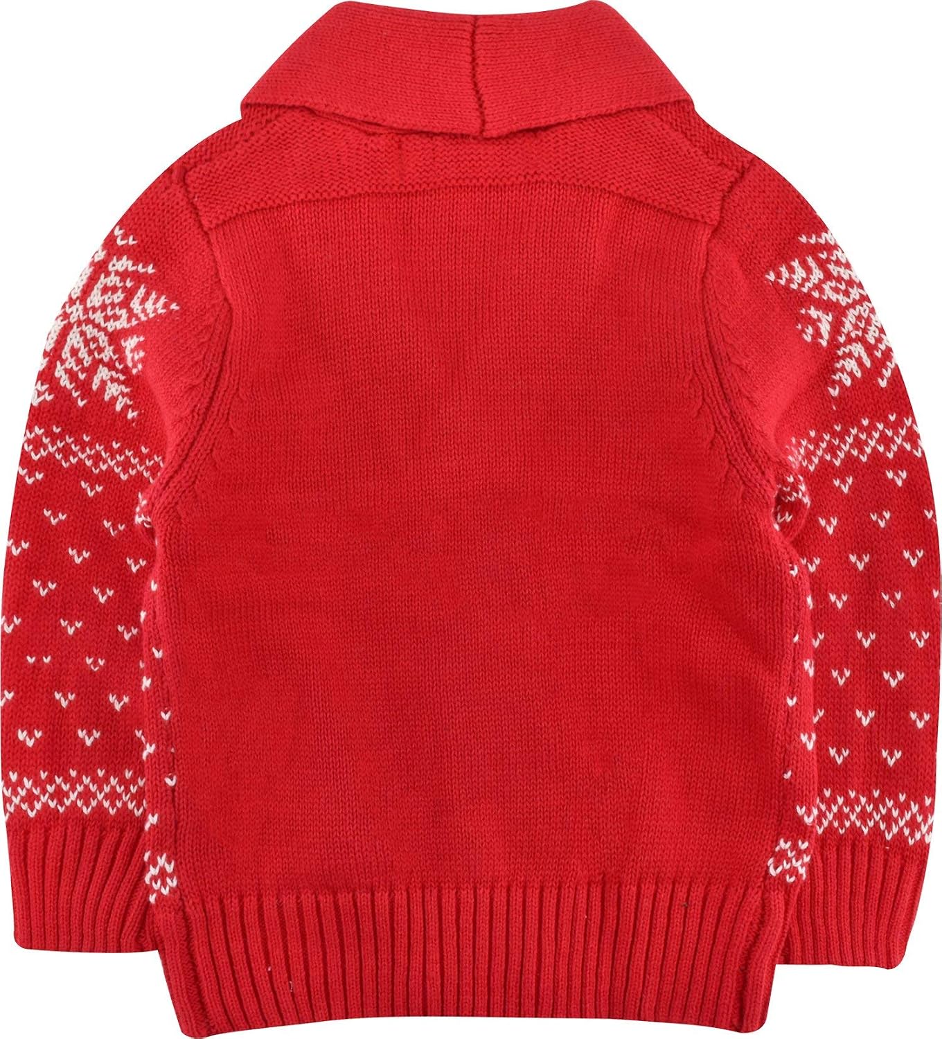 ZOEREA Toddler Unisex Baby Button-up Cotton Coat Deer Christmas Cardigan Sweater
