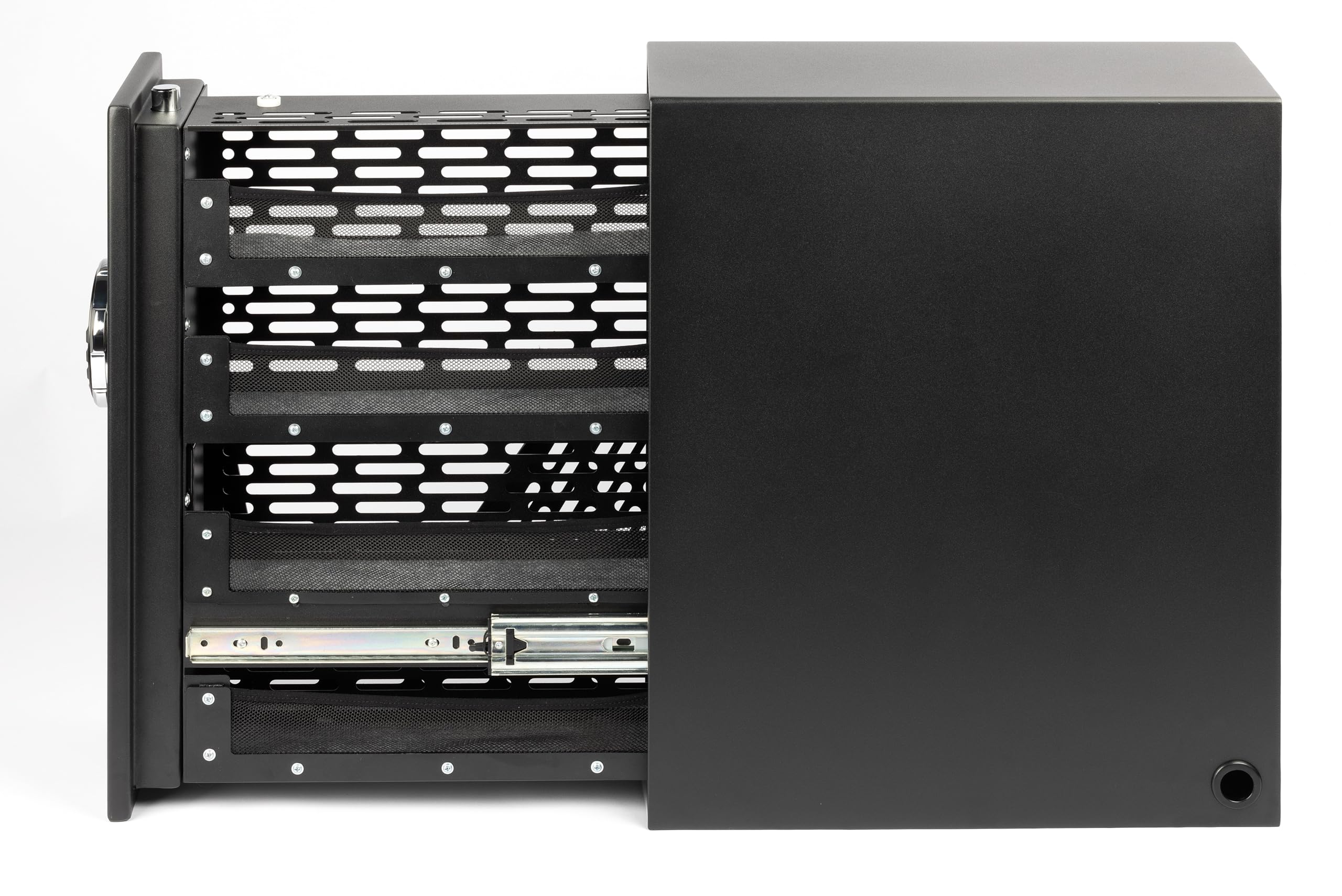 Genie Hand | Cassaforte Elettronica per Hotel, Residenze per Studenti e Ospedali con Alloggiamento per Computer Portatile fino a 17"- Serratura B-Class - Sistema Anti Bounce