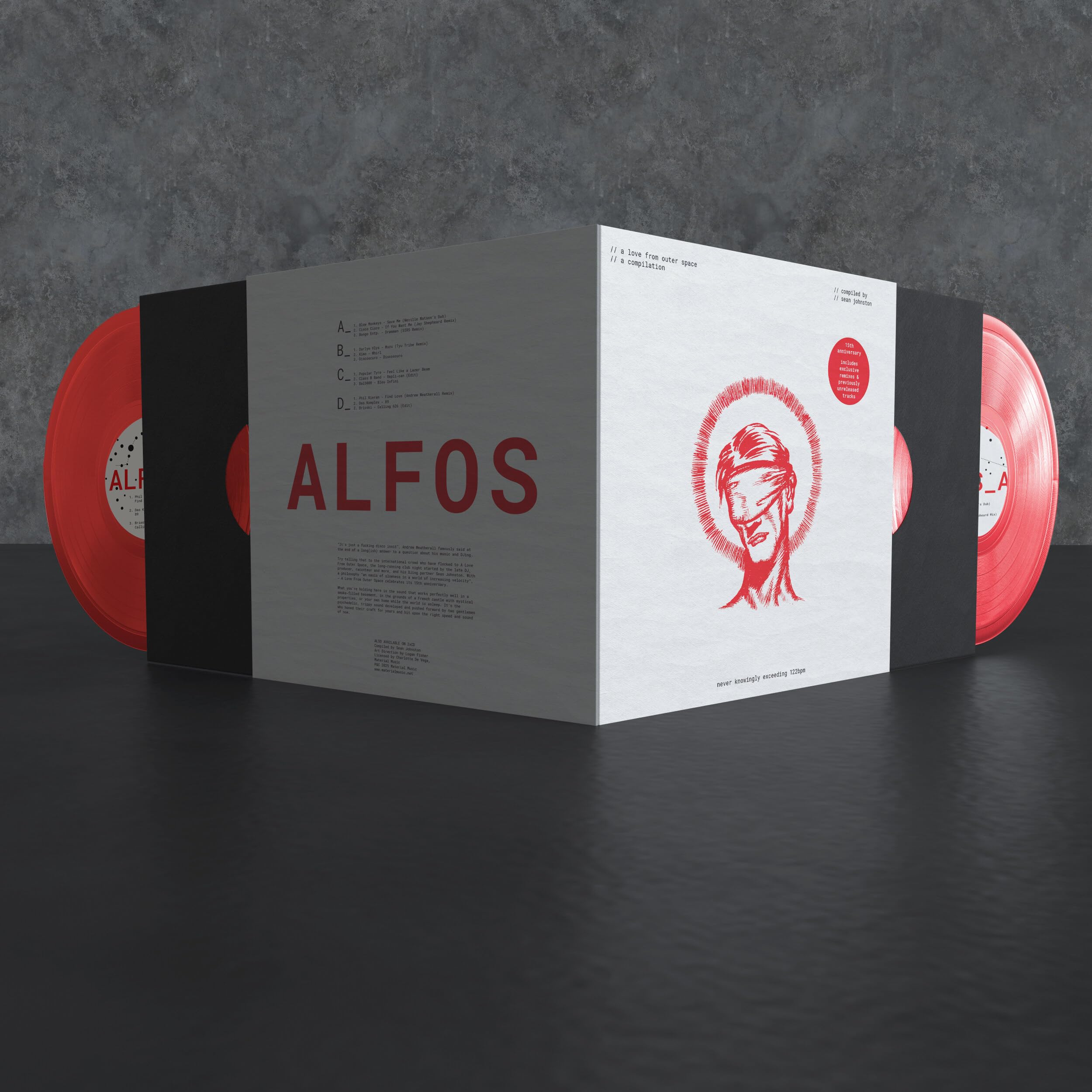 A LOVE FROM OUTER SPACE (TRANSLUCENT RED VINYL) [VINYL]