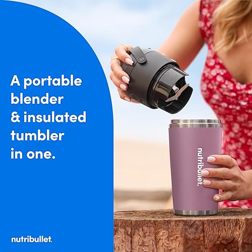 Miniatura 2 de nutribullet Batidora portátil con vaso aislante, lavanda, NBPB50350LAV