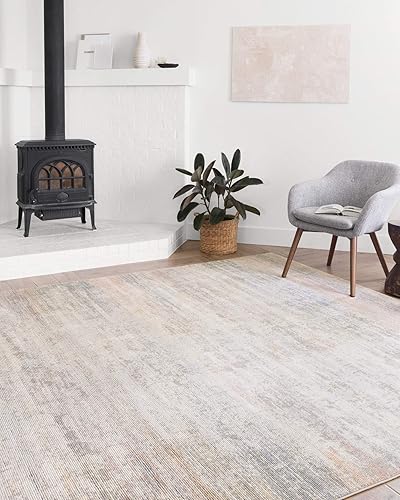 Miniatura 2 de Loloi II Lucia Collection LUC-05 Mist - Alfombra de área de 7 pies y 9 pulgadas x 10 pies y 6 pulgadas