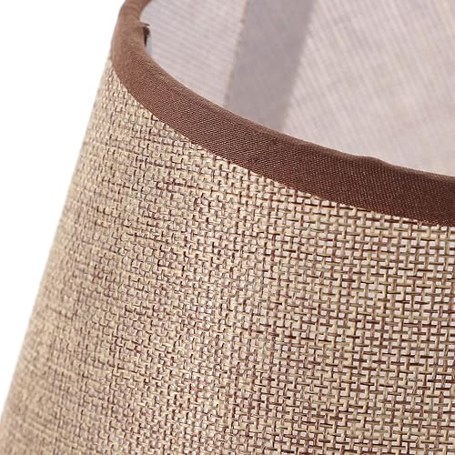 Miniatura 3 de Beaupretty Pantalla de lámpara pequeña, accesorios de escritorio, pantalla de tela, E27, pantalla de lámpara pequeña, cubierta de luz de escritorio,