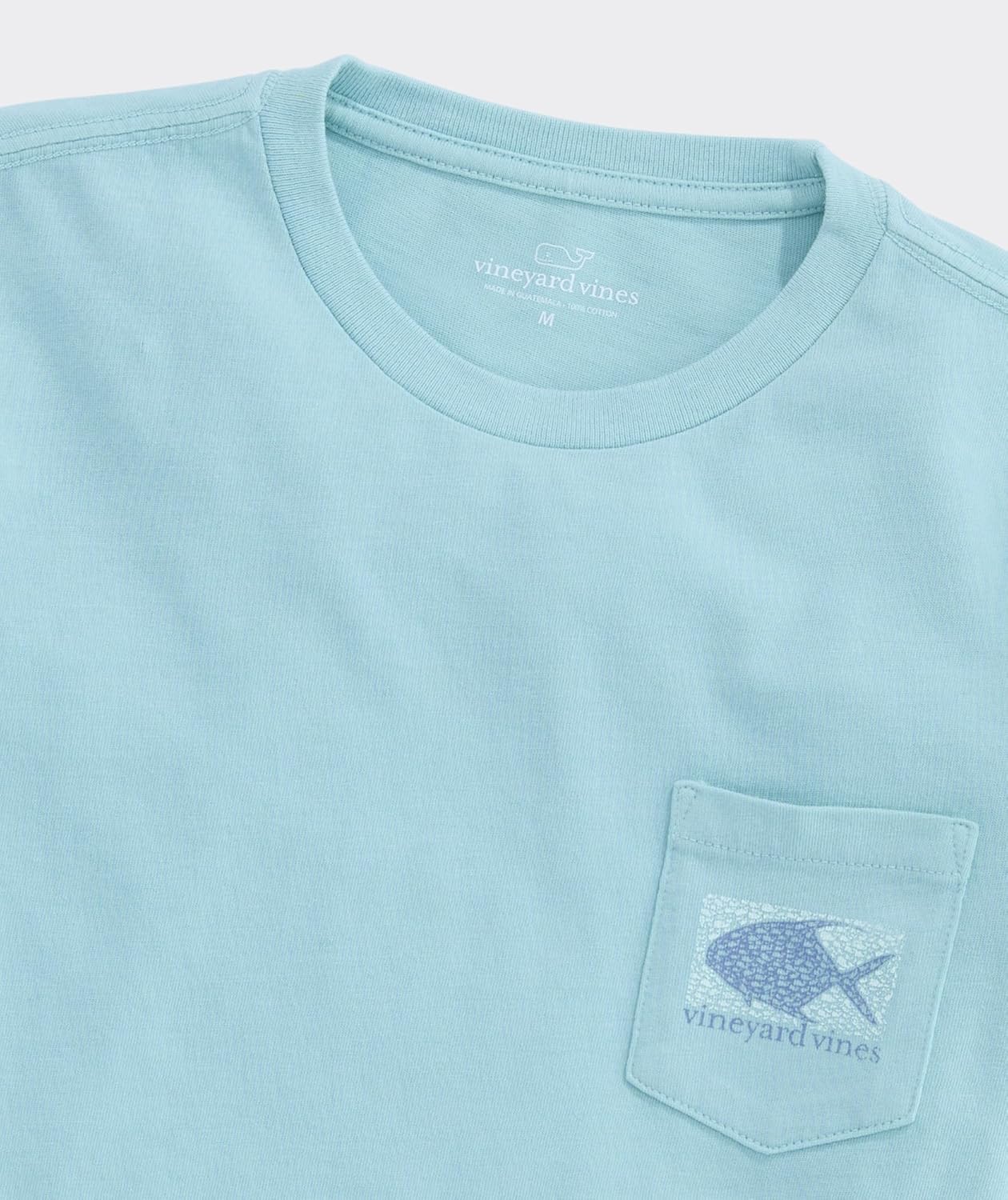 Vineyard Vines Boys Boys' Drift Dye Permit Whale Short-Sleeve Pocket Tee - Image 4