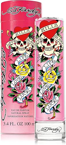 Ed Hardy Eau De Parfum For Women 3.4 oz