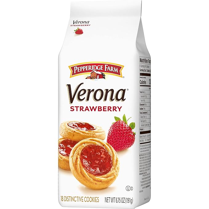 Pepperidge Farm Galletas Verona Strawberry Thumbprint 6.75 oz miniatura 9