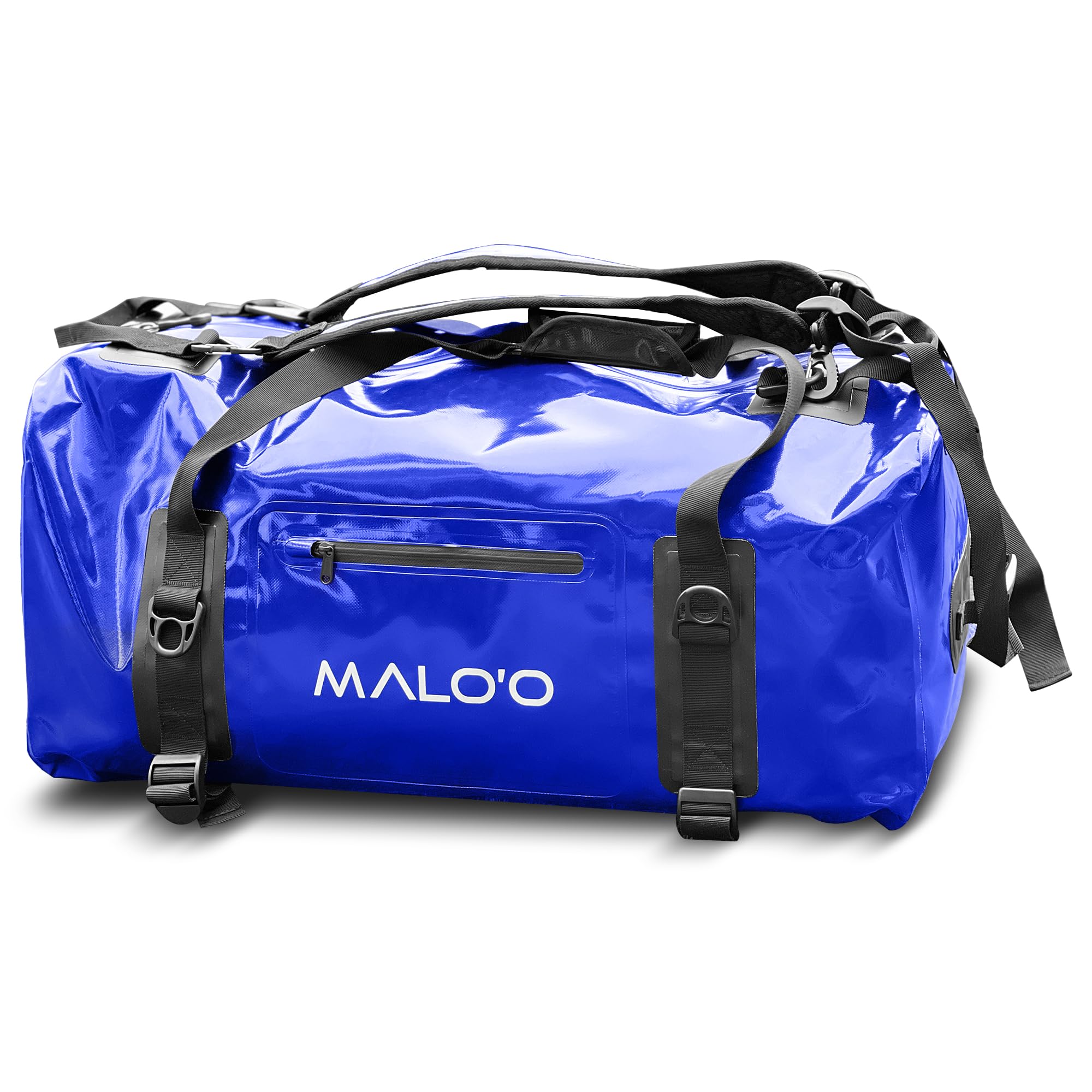 Malo'o Airtight Waterproof Adventure Duffle - Ideal for Kayaking, Camping, Beach, Fishing, Boating, Hiking - Water-Tight Zipper