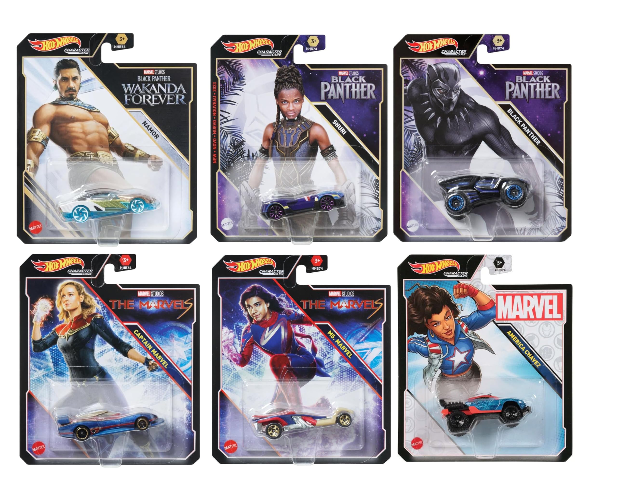 MARVEL+disney Hot Wheels プレミアムセットまとめ MARVEL+disney Hot