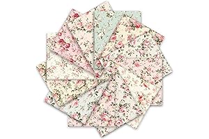 12 Pieces Spring Cotton Fabric Bundles