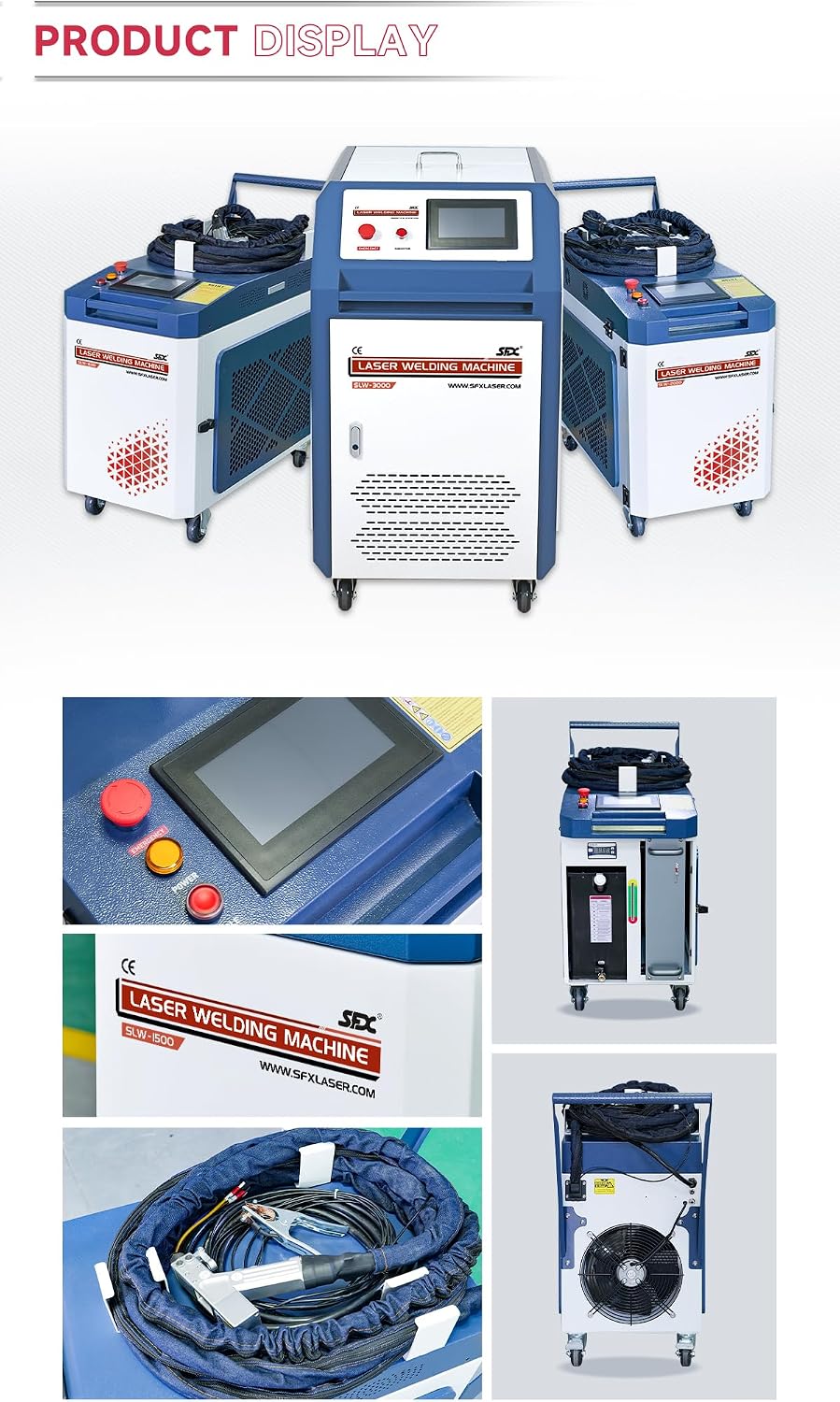 2000W Laser Welding Machine 2 in 1 Laser Welding Machine With Auto Wire Feeder for Welding&Weld Seam Cleaning 220V Integrated Design Welding Cleaning Machine Class 1 Laser Output Power 0.39mW
