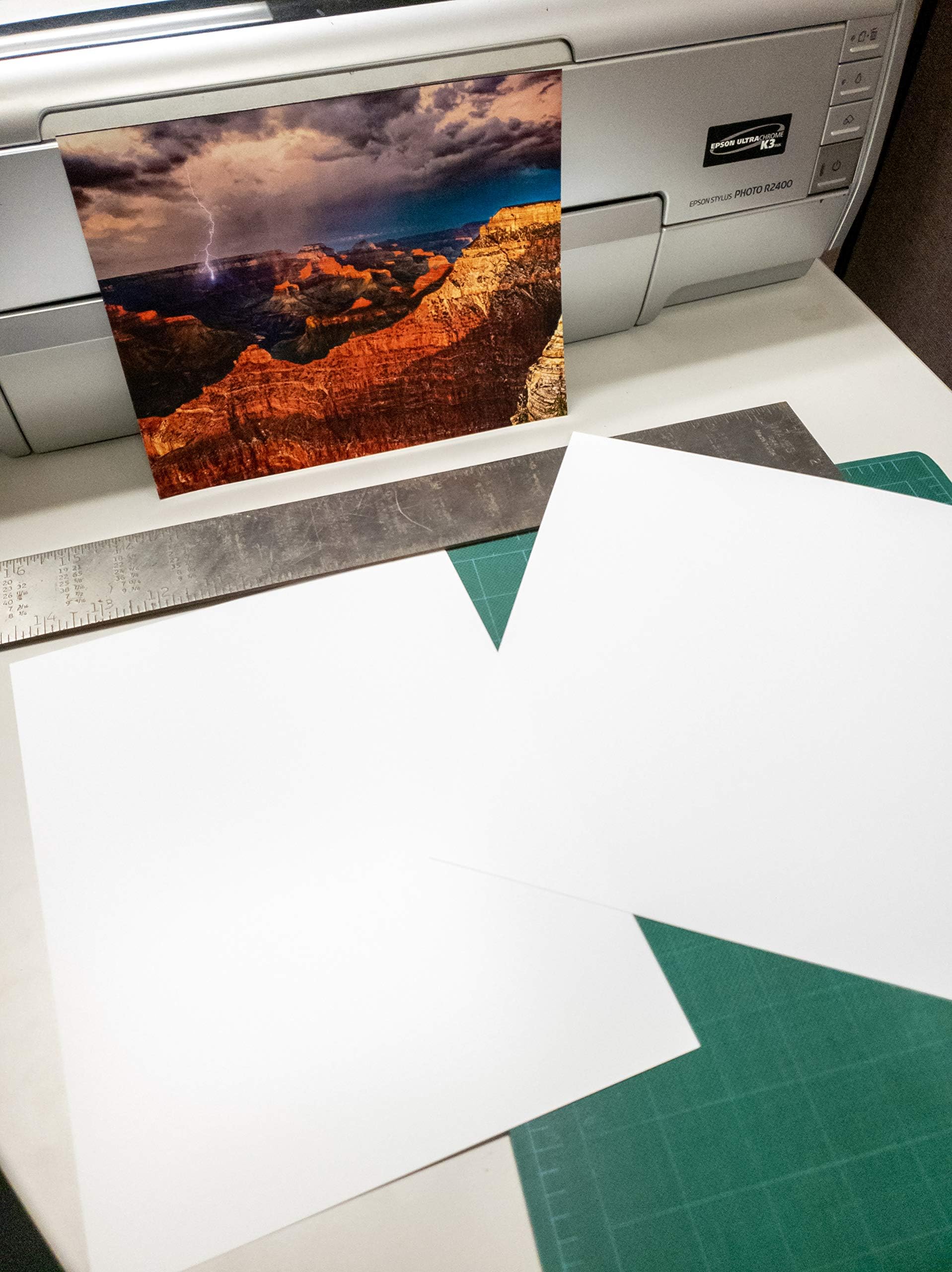 5" X 7" Premium Matte Bright White Inkjet Double Sided