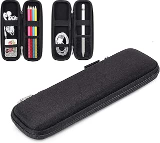 iDream365(TM) Apple Pencil Case Holder,Slim EVA Carrying Case/Bag/Pouch/Holder for Apple Pencils,Executive Fountain Pen,Ballpoint Pen,Stylus Touch Pen-Black - coolthings.us
