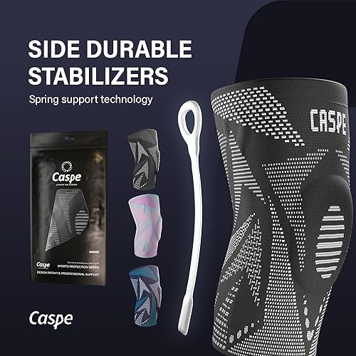 Miniatura 6 de Rodillera de compresión para mujeres y hombres para dolor de rodilla, soporte de rodilla con almohadilla de gel para rótula y estabilizador lateral,