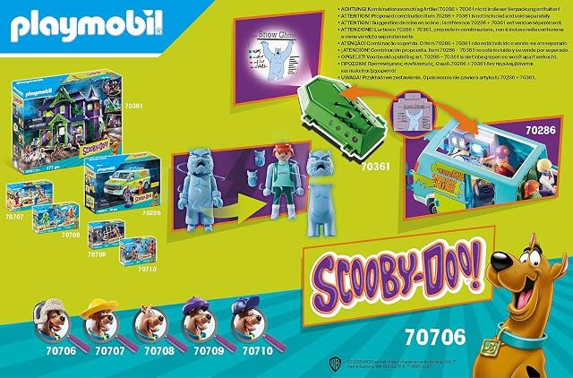 Foto 4 de 5 de PLAYMOBIL Scooby DOO 70706 Aventura con Snow Ghost