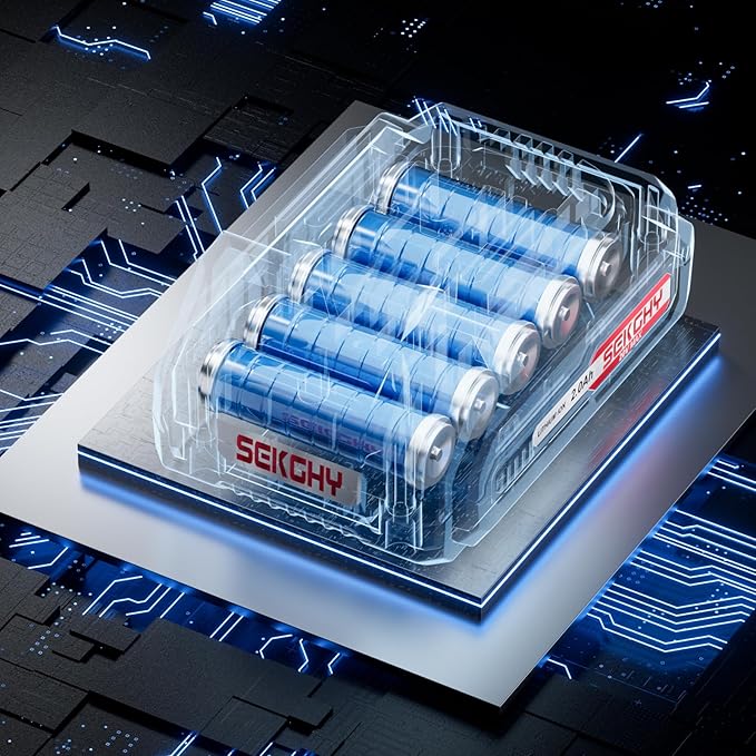 Taladro Atornillador Inalámbrico 20V SEKGHY - 70Nm, 2 Baterías, 26 Piezas miniatura 9