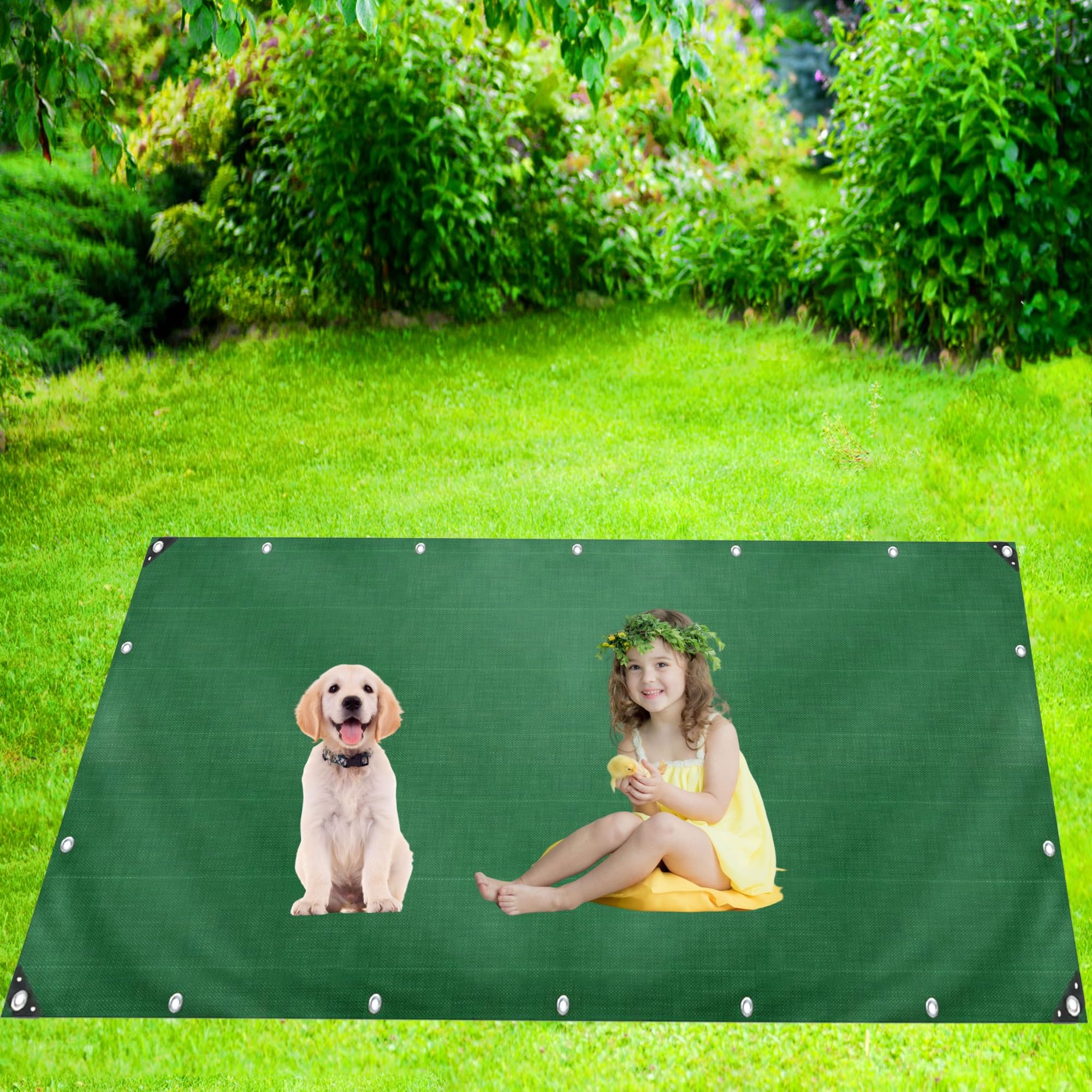 Amazon | タープ グランドシート 0.5x8 m 500g/m² テントシート