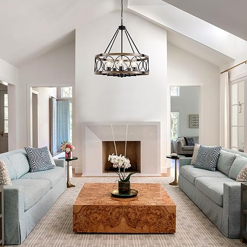 Miniatura 5 de PUMING Candelabros dorados de 8 luces para casa de campo